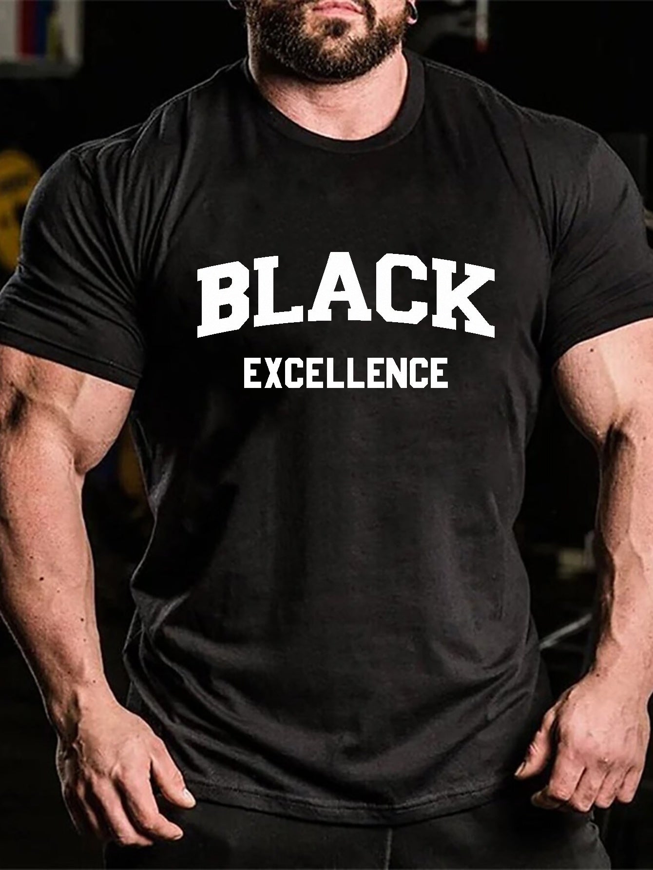 Plus Size Graphic Print T-Shirt for Men - Stylish Crew Neck