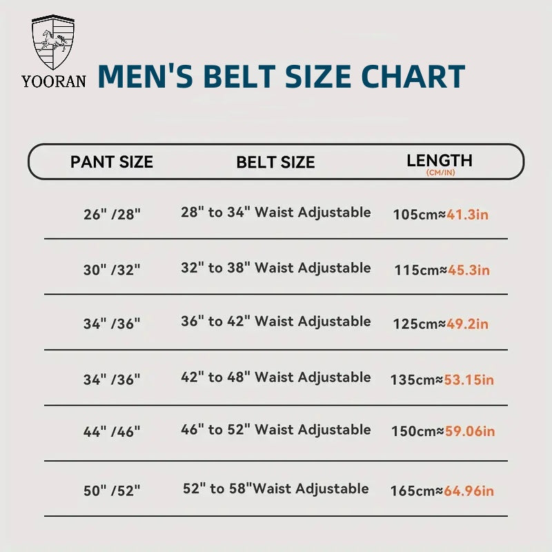 2PC YOORAN Ratchet Belts for Men - Mens Leather Belt 1 3/8" for Dress Pants - Micro Adjustable Belt Fit Everywhere