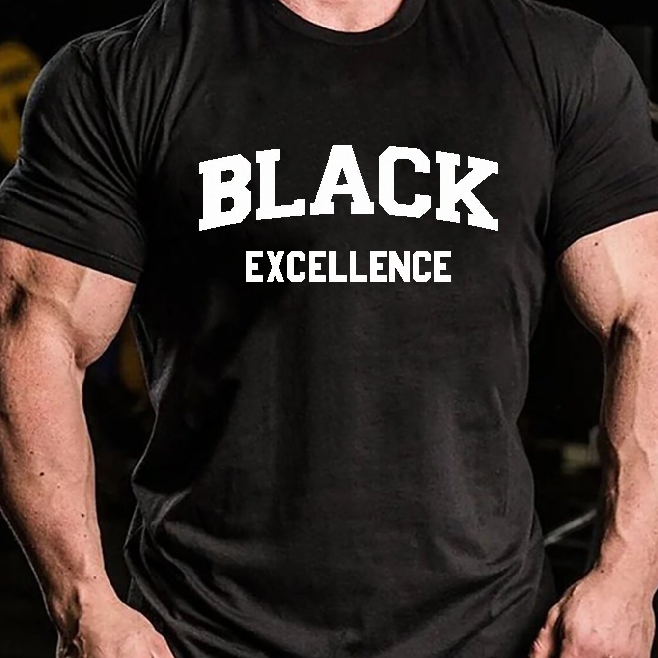 Plus Size Graphic Print T-Shirt for Men - Stylish Crew Neck