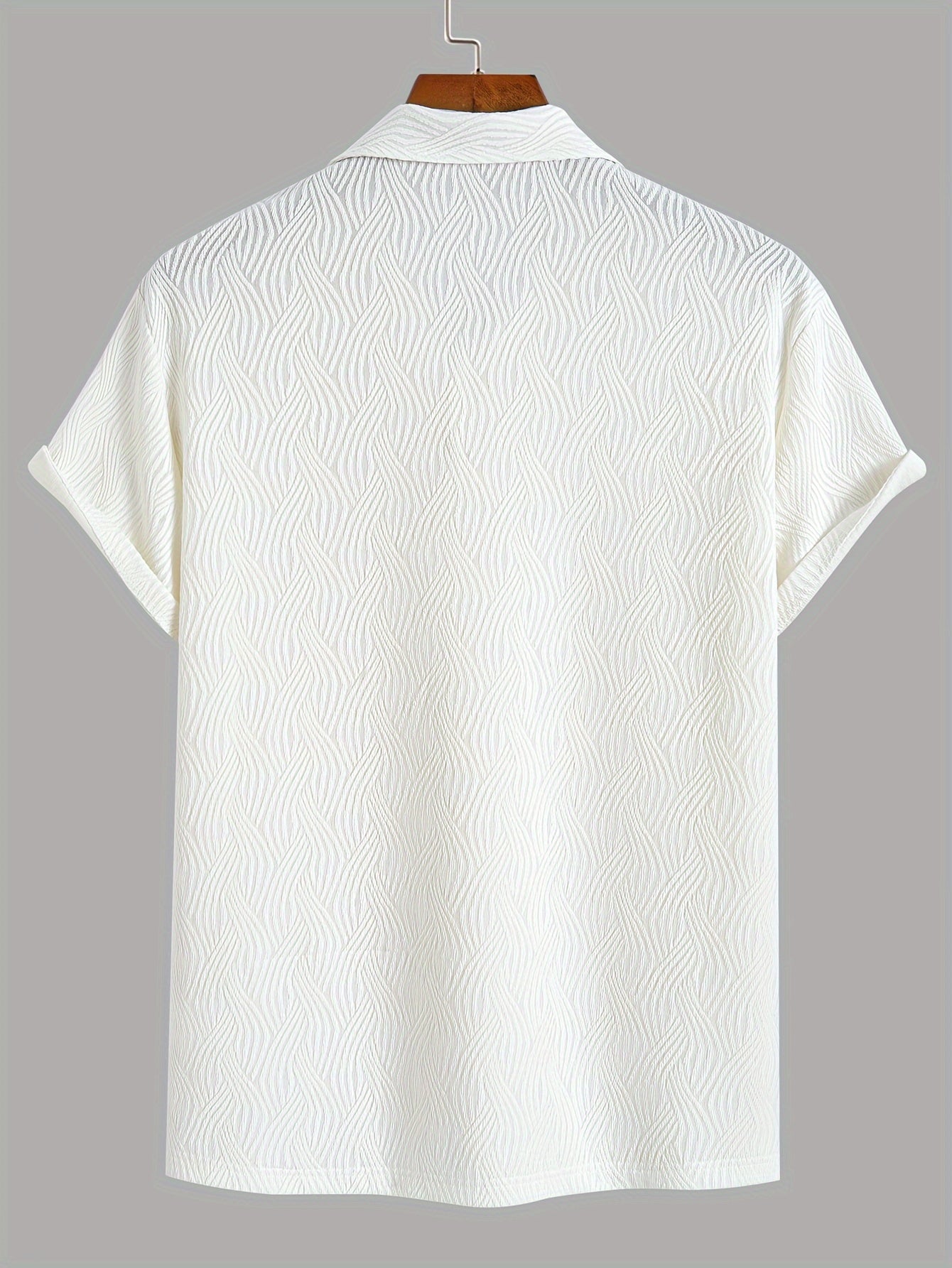 Summer Fashion Pure Cotton Henley Shirt - Breathable