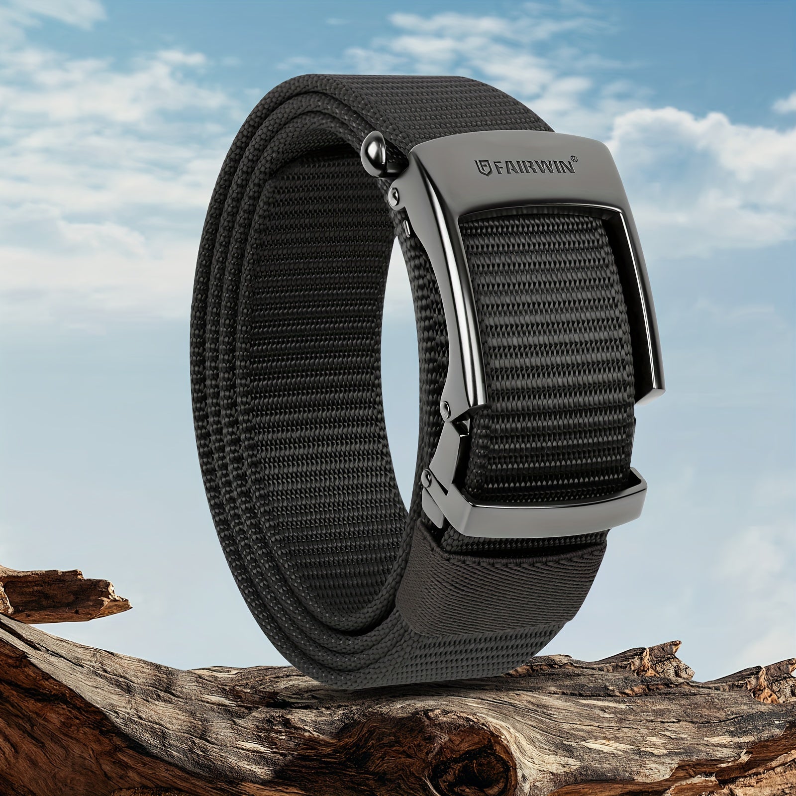 Men's Belts Casual Ratchet Nylon Belts For Men Golf Big And Tall Men's Belts Designer Blue Belt Ratcheting Webbing