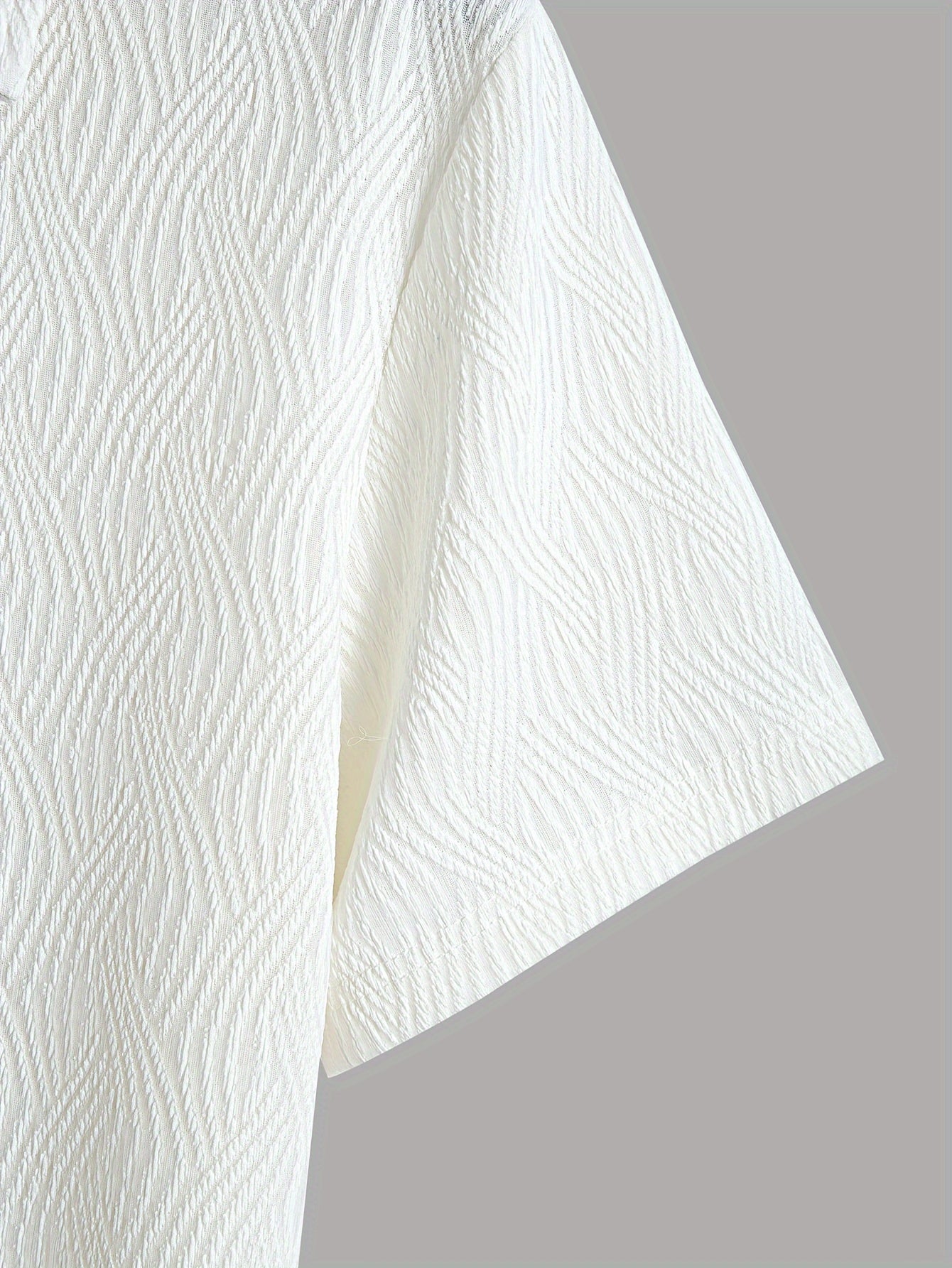 Summer Fashion Pure Cotton Henley Shirt - Breathable