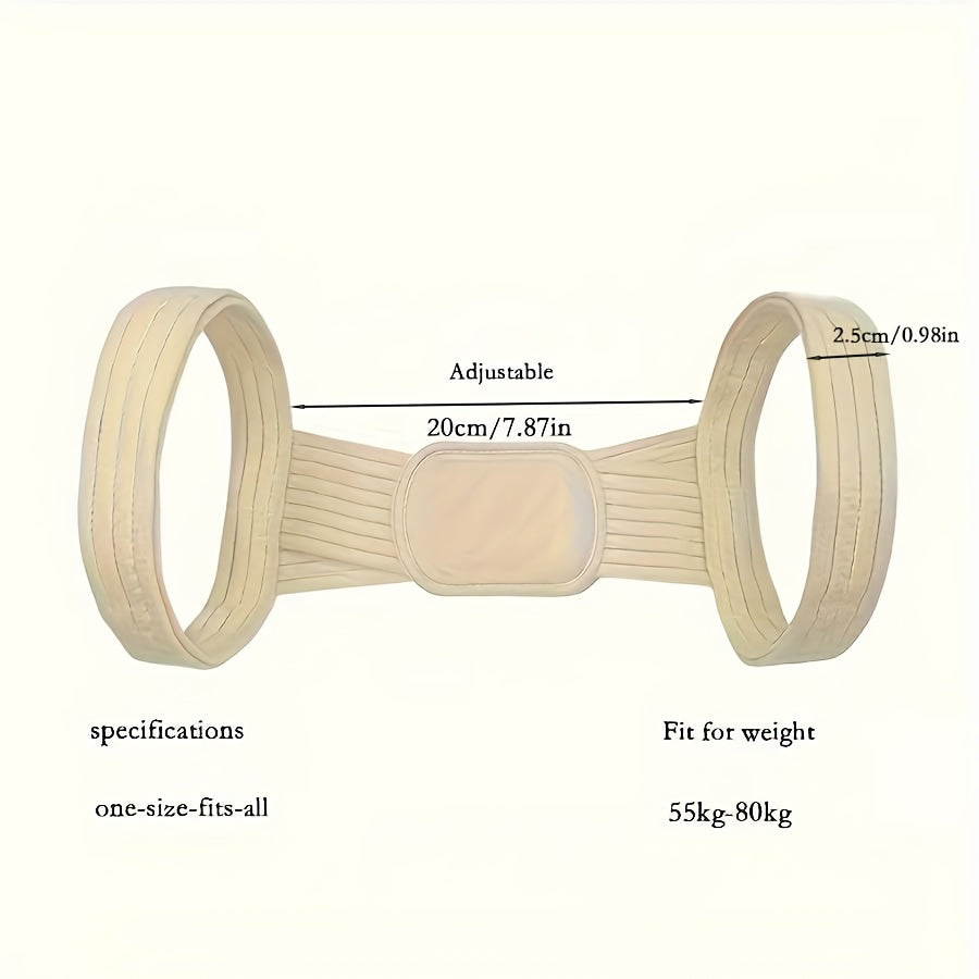 Adjustable Posture Correction Belts For Men And Women - Hunchback Relief, Back Support Brace, Hand Wash Only